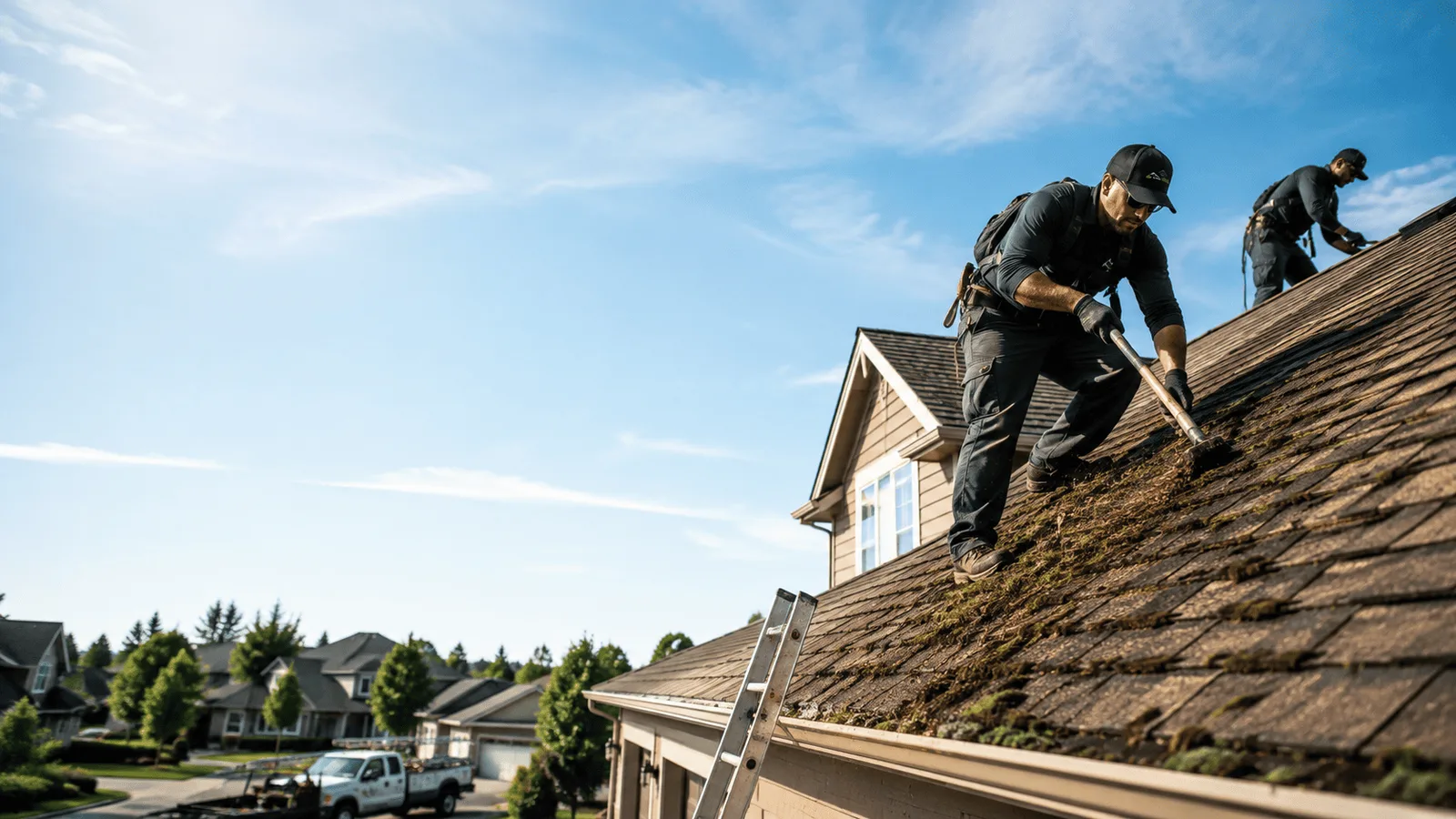 Roof Moss Removal in Providence Forge, VA near me